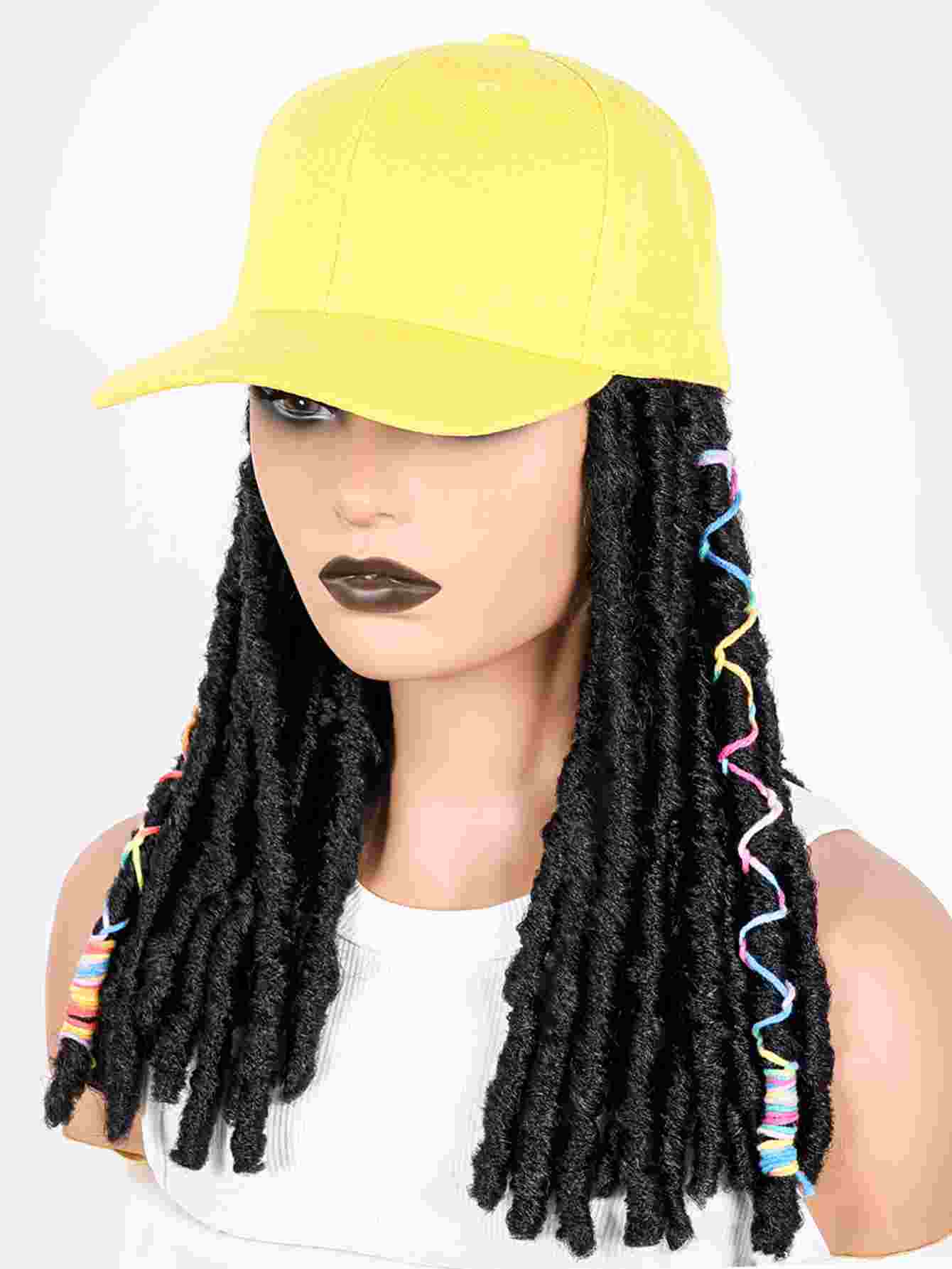 Colorful Braid Hat Wig – Festival-Ready, Beginner-Friendly, Factory Price