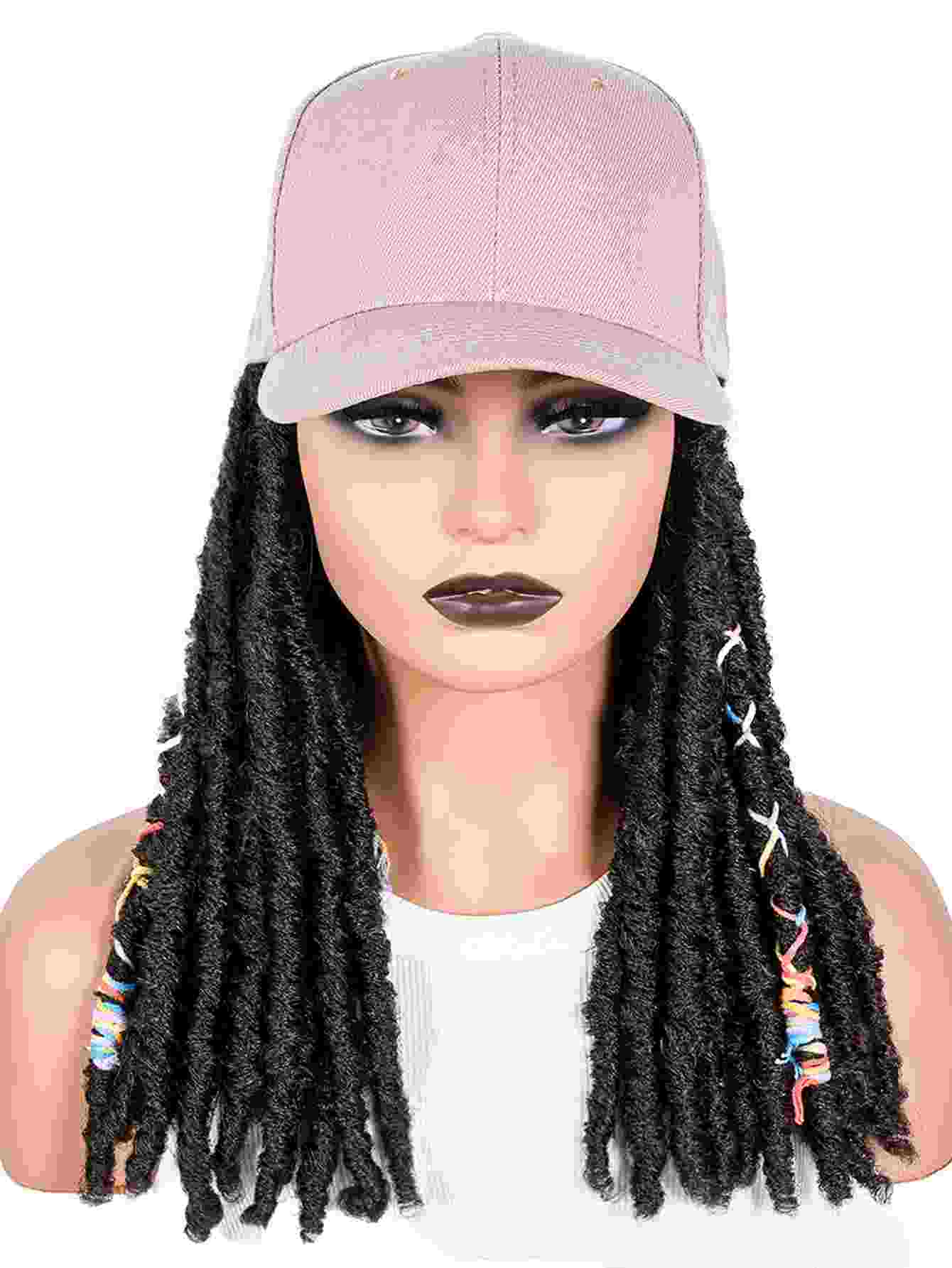 Colorful Braid Hat Wig – Festival-Ready, Beginner-Friendly, Factory Price