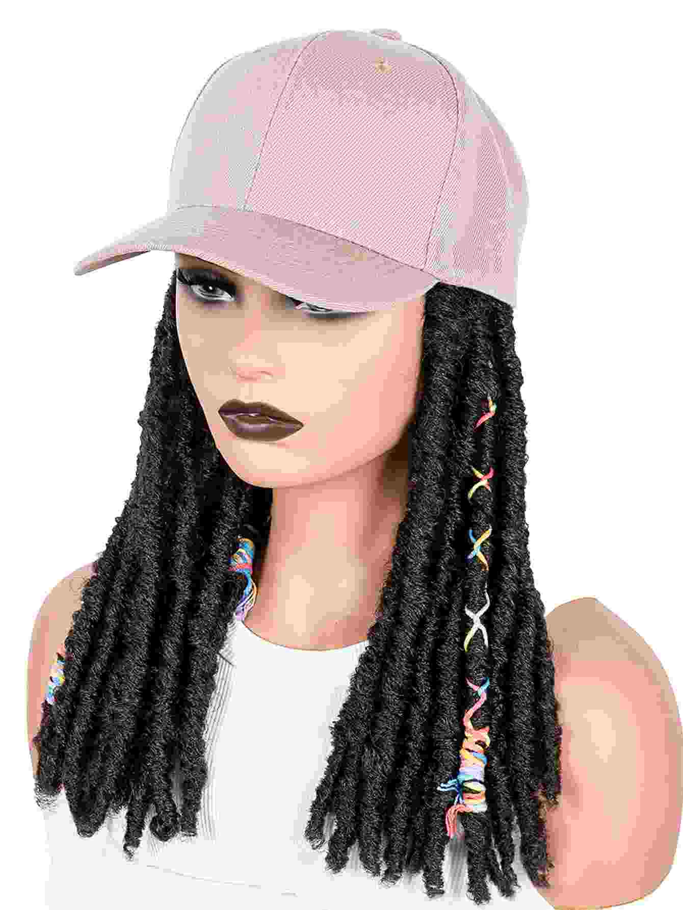 Colorful Braid Hat Wig – Festival-Ready, Beginner-Friendly, Factory Price