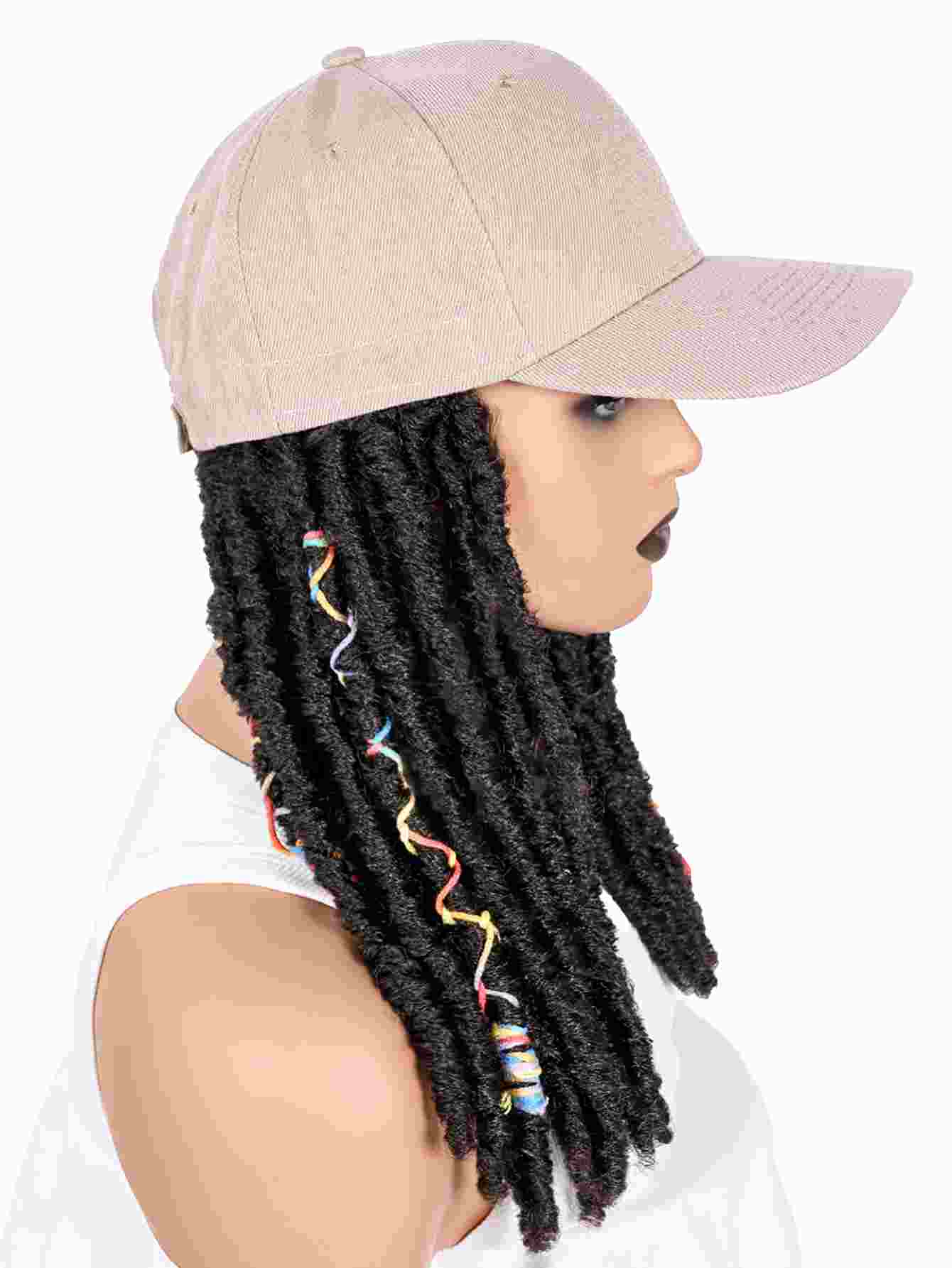 Colorful Braid Hat Wig – Festival-Ready, Beginner-Friendly, Factory Price