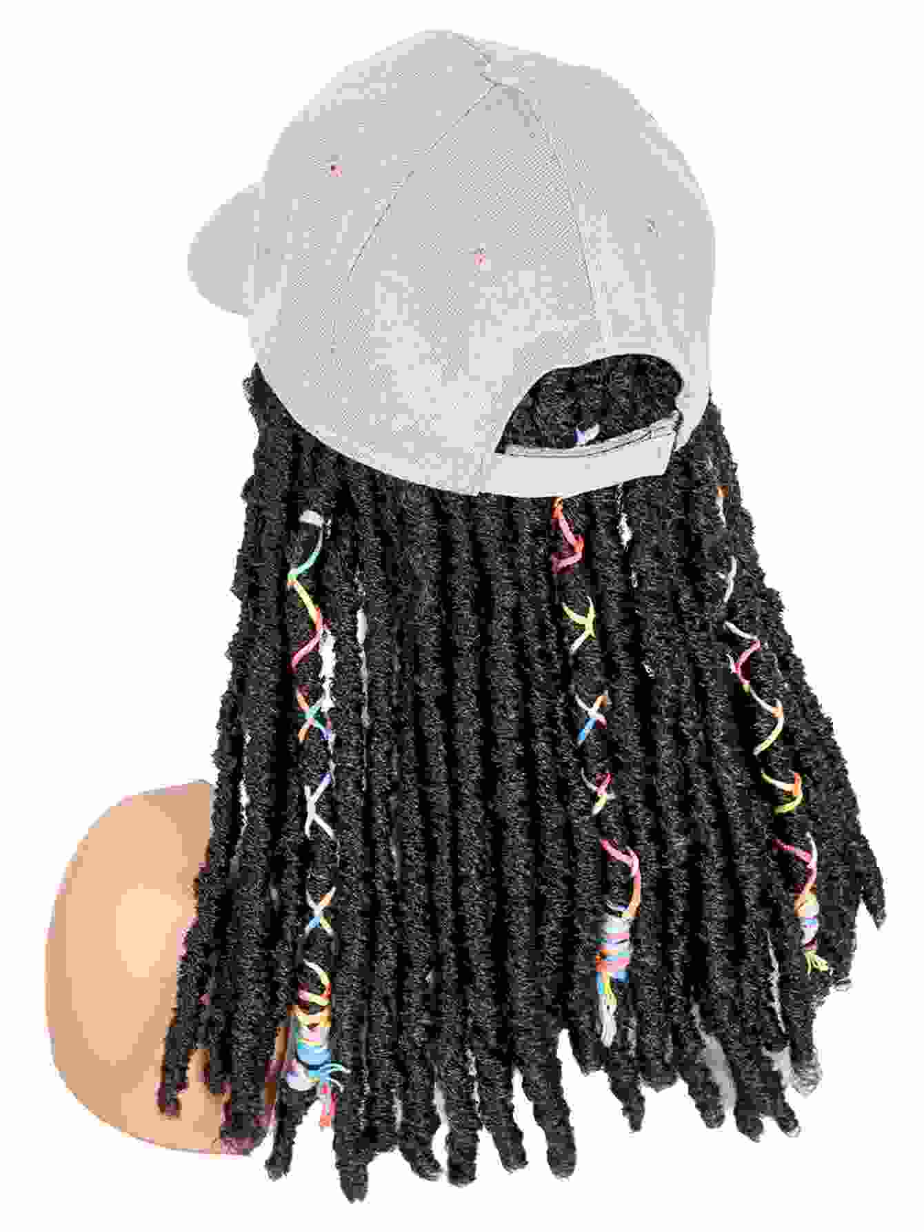 Colorful Braid Hat Wig – Festival-Ready, Beginner-Friendly, Factory Price