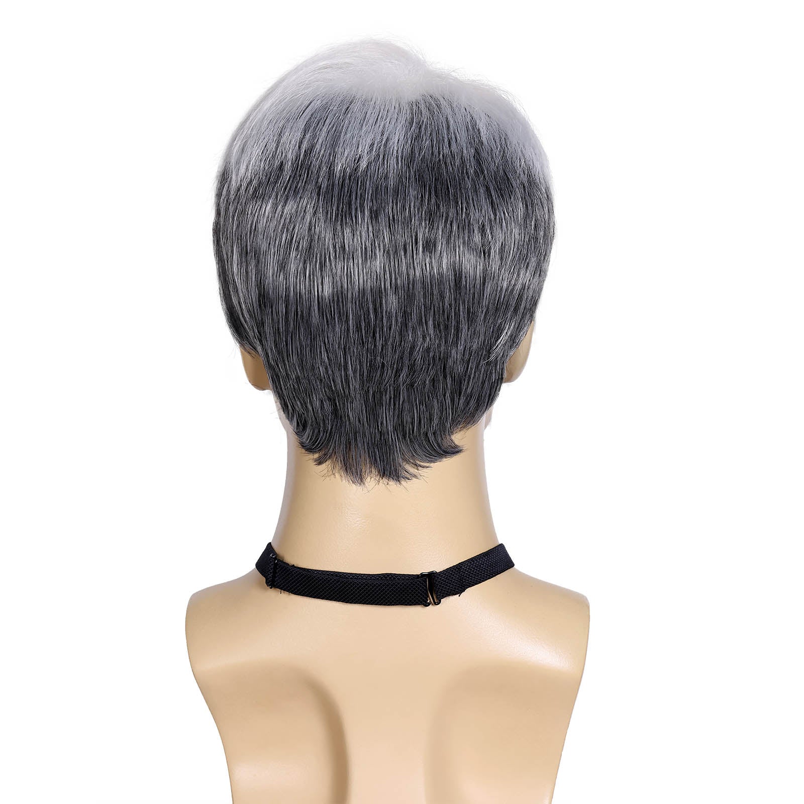 Everyday Wear Men's Wig – Heat-Resistant Synthetic Fiber, Easy Styling