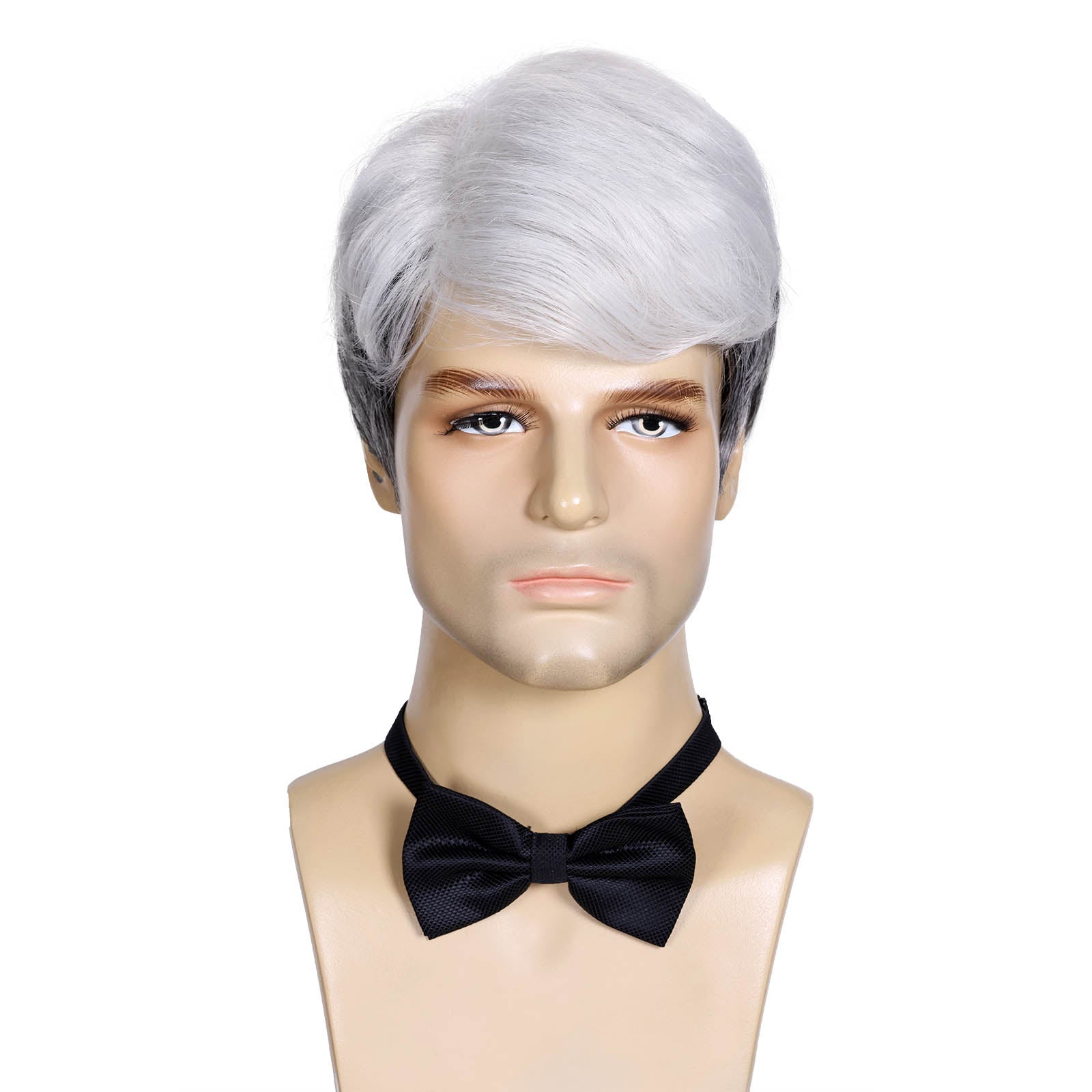 Everyday Wear Men's Wig – Heat-Resistant Synthetic Fiber, Easy Styling