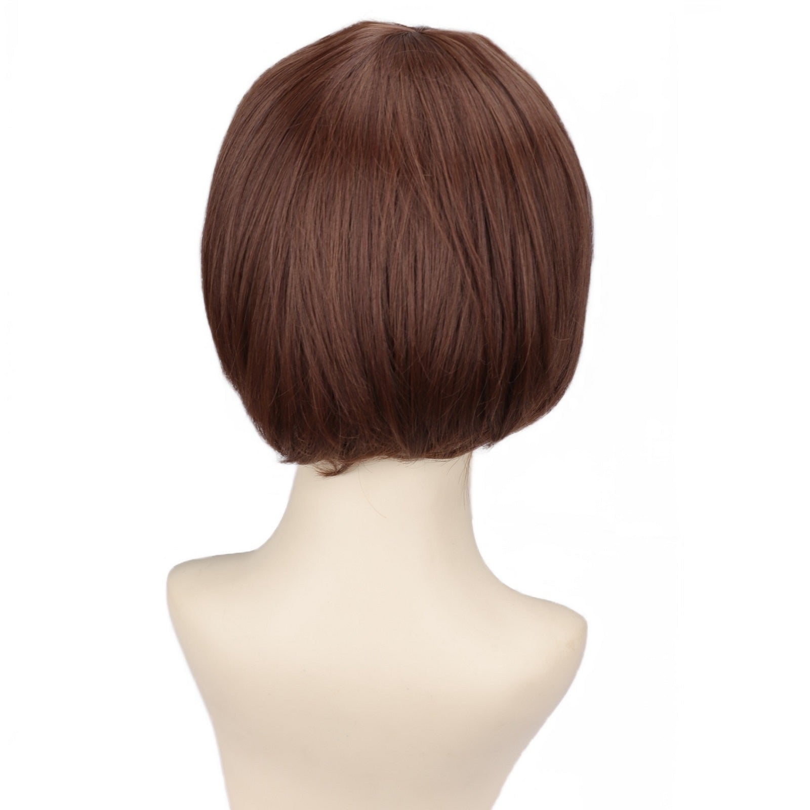 Chic Anime-Inspired Cosplay Wig for Women - Heat Resistant, Curly Ponytail with Bangs in Pink, Black, Blue, Blonde, Brown, Red | Perfect for Halloween & Costume Parties, Colorful, Double Clip, Daily Wear