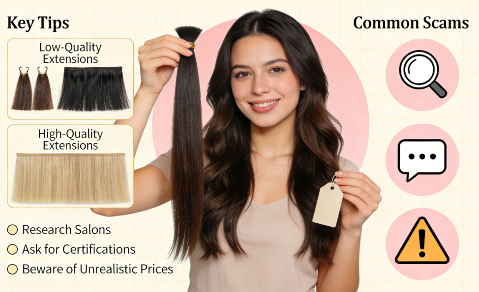 How to Avoid Getting Ripped Off with Hair Extensions | 7 Years of Personal Experience