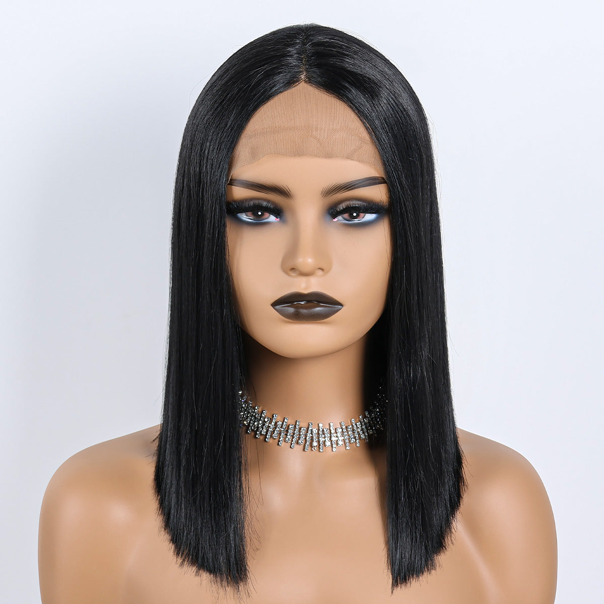 Realistic Bob Wig – Fluffy, Heat-Resistant Fibers with Multi-Color Options