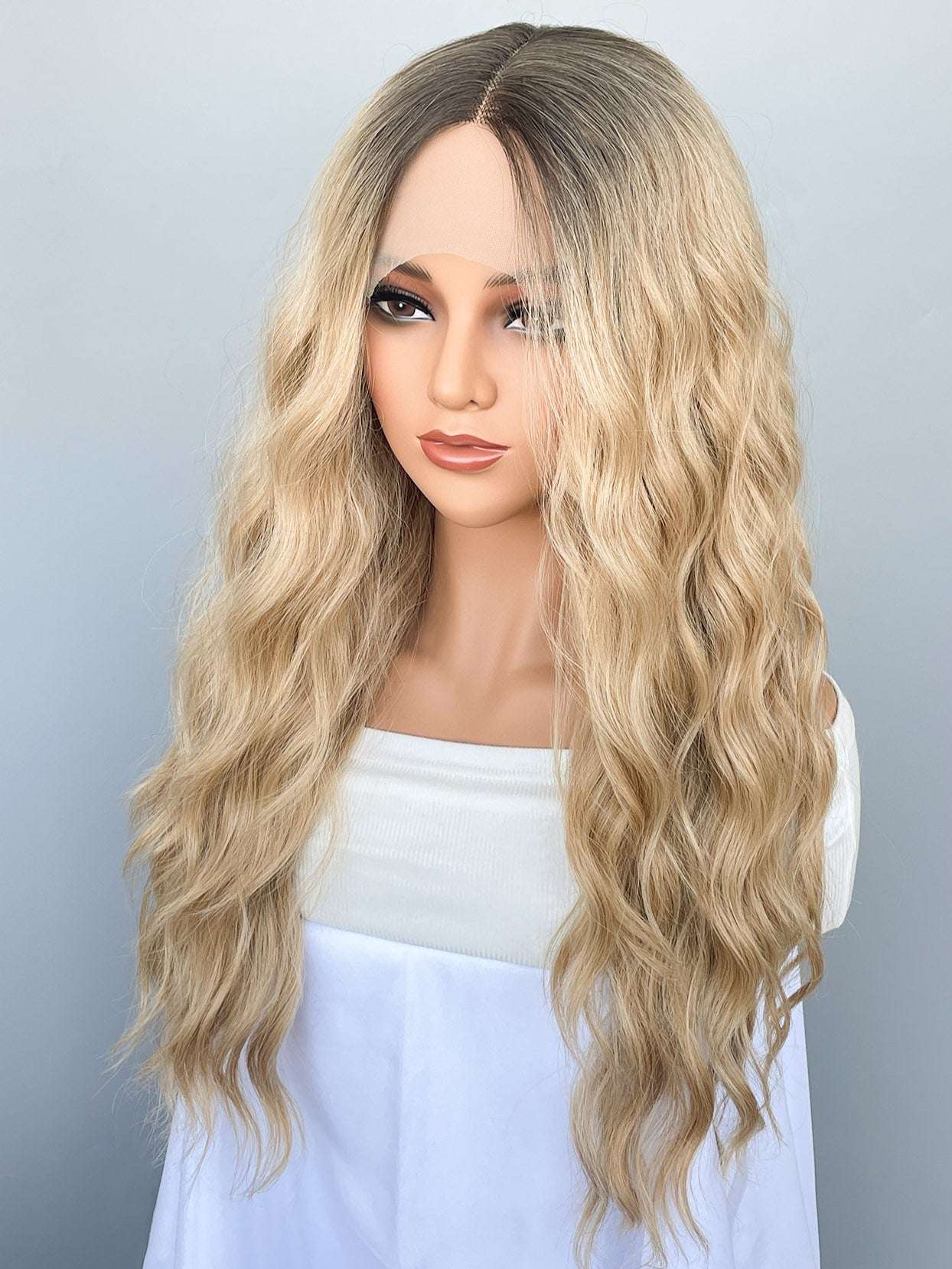 Affordable 13x4 Synthetic Lace Wig – Natural Look, Direct Supply