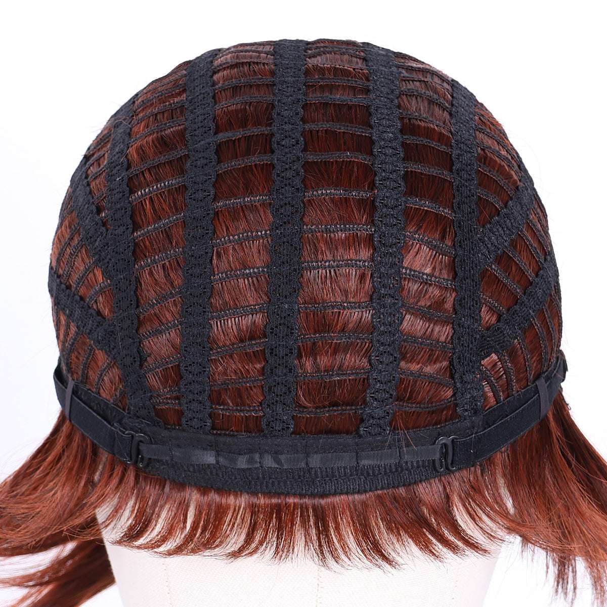 Chic Fluffy Bob Wig – Synthetic Realistic Hair, Colorful Choices
