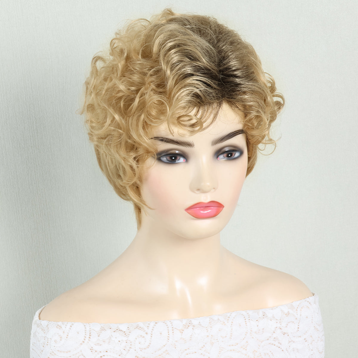 Super Heat-Resistant Synthetic Hair Short Bob Wigs for Beginners