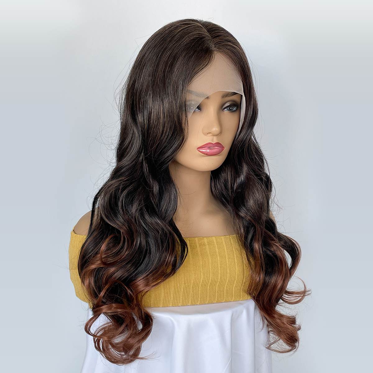 13x4x1 Factory Direct Breathable High-Temperature Synthetic Wig – Luxury Wigs