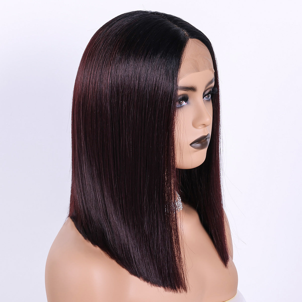 Realistic Bob Wig – Fluffy, Heat-Resistant Fibers with Multi-Color Options