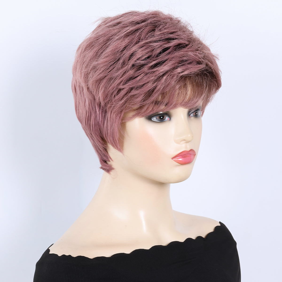 Classic Bob Wig with Fluffy Volume – Heat-Resistant Synthetic Hair