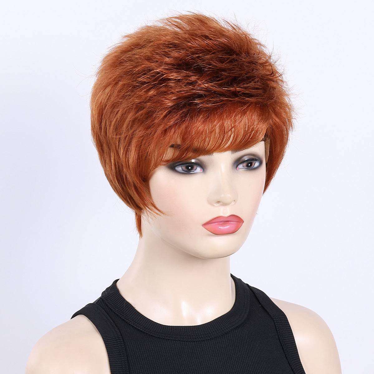 Vibrant Fluffy Bob Wig – Soft Texture, Natural Look, Heat Safe