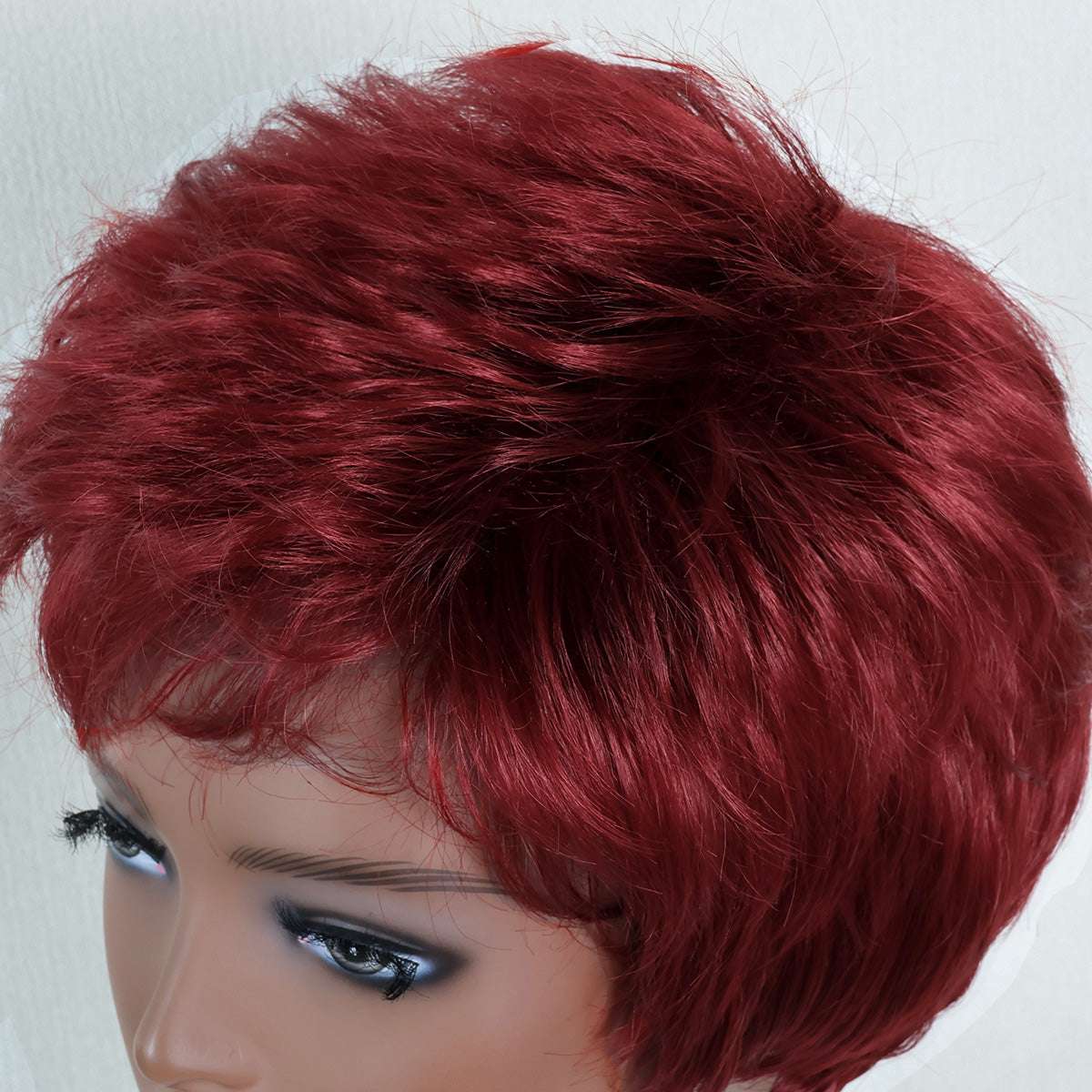 Classic Bob Wig with Fluffy Volume – Heat-Resistant Synthetic Hair