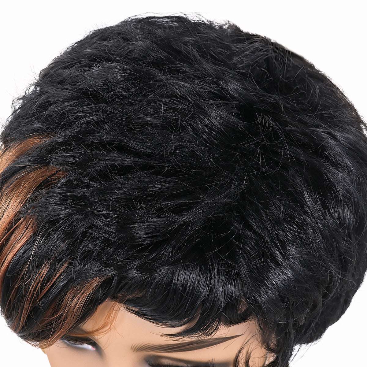 Kawaii Fluffy Bob Wig – Multicolor Heat-Proof Synthetic Fibers
