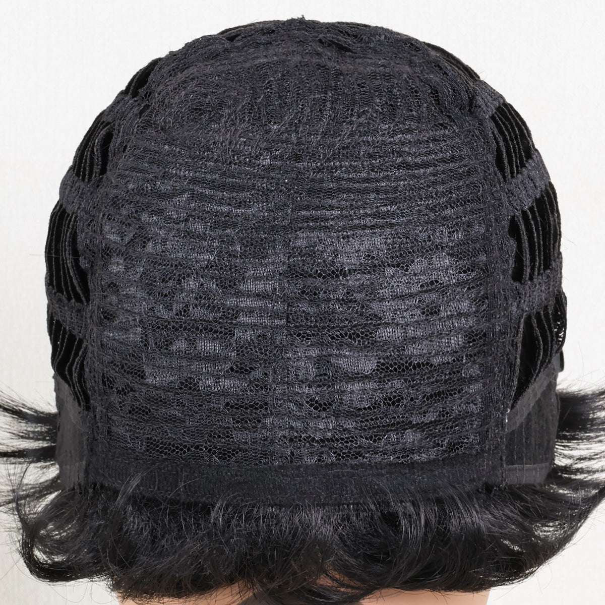 Multi-Color Fluffy Bob Wig – Realistic Texture, Heat-Safe