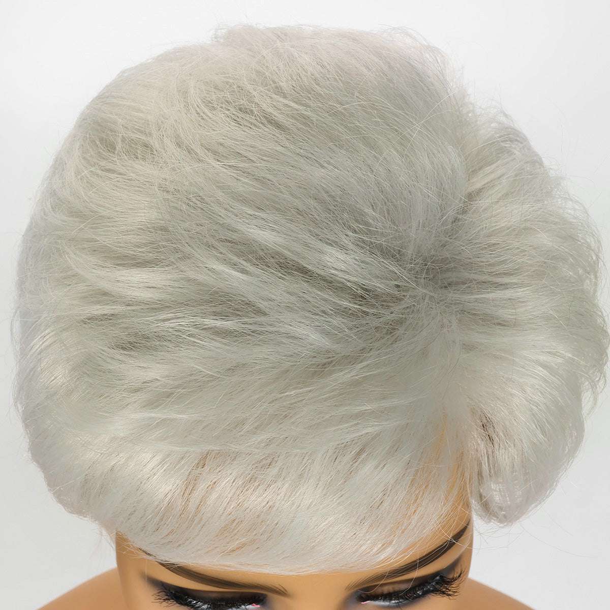 Multi-Color Fluffy Wig Bob - Premium Heat-Resistant Synthetic Hair for Styling