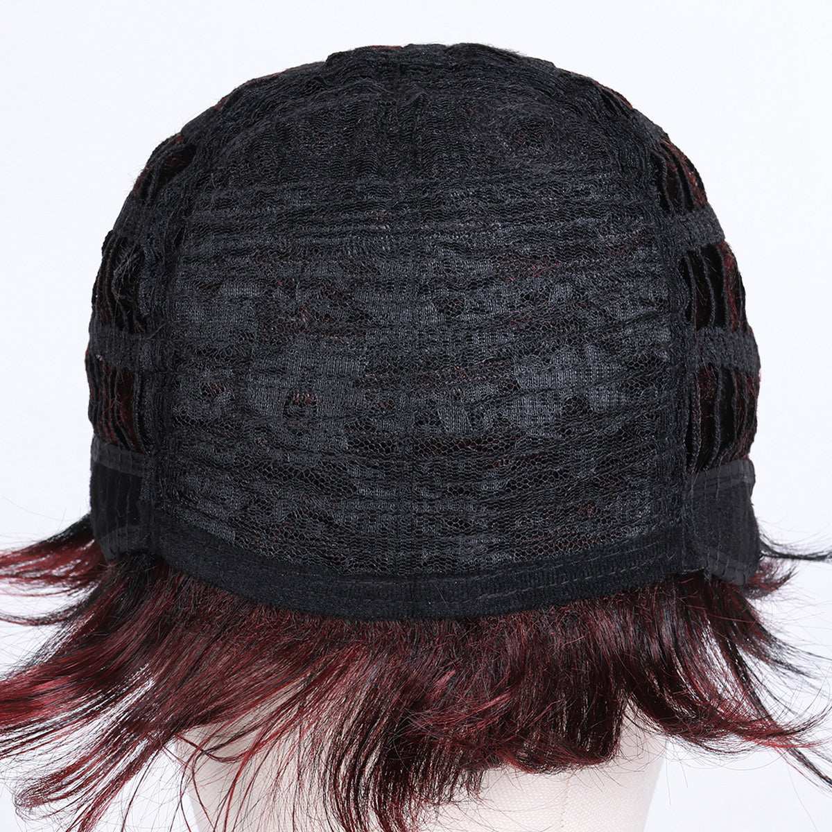 Short Fluffy Wig – Realistic Bob Style, Heat-Resistant Material