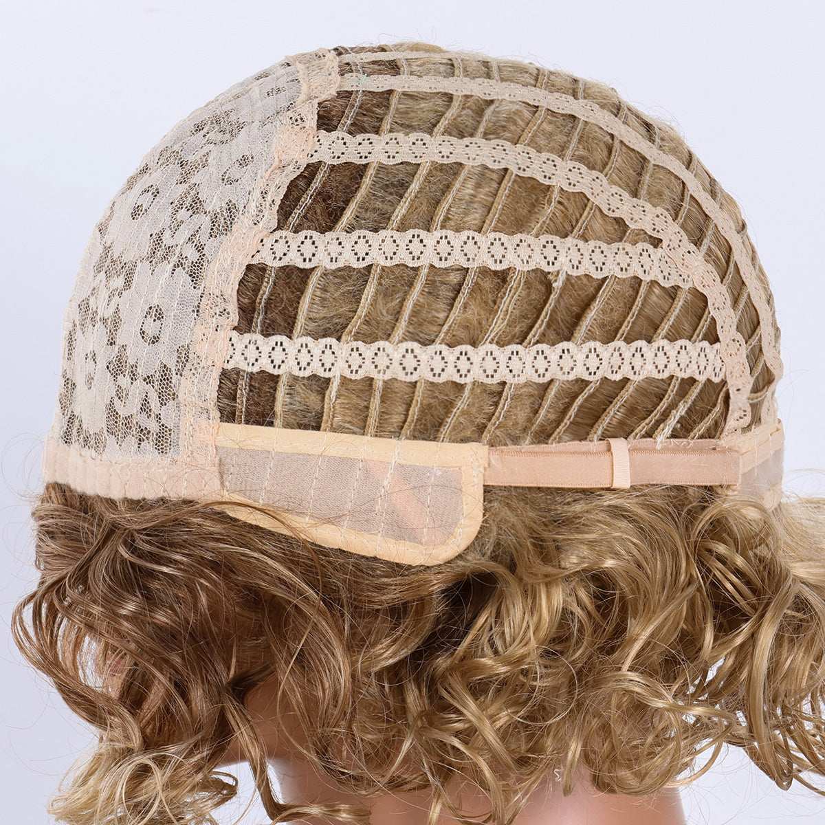 Daily Wear Fluffy Bob Wig – Realistic Hair Strands, Heat-Resistant