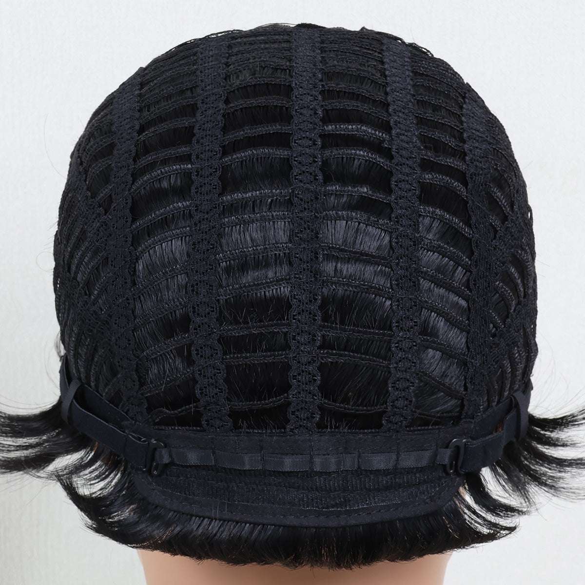 Multi-Color Fluffy Bob Wig – Realistic Texture, Heat-Safe