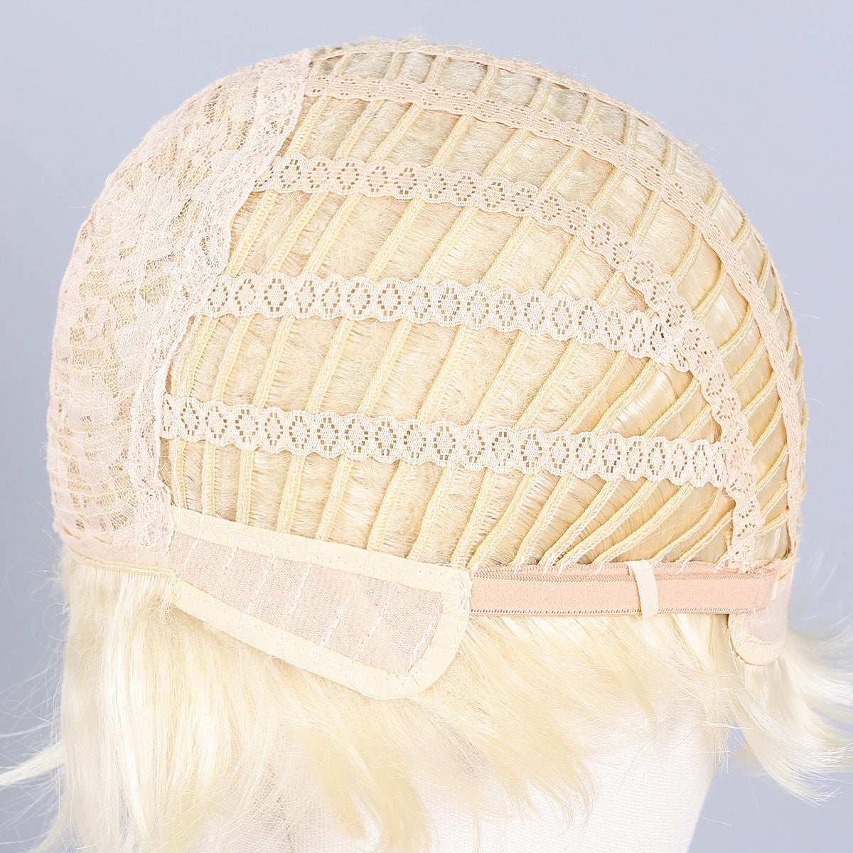 Ombre Color Bob Wig - Fluffy Heat-Resistant Synthetic Hair for Daily Wear