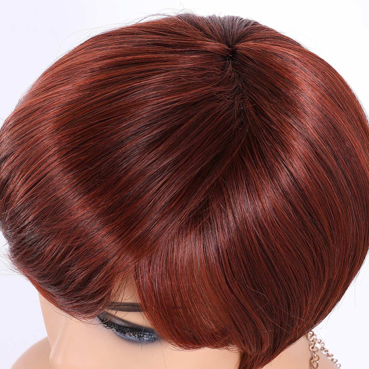 Chic Fluffy Bob Wig – Synthetic Realistic Hair, Colorful Choices