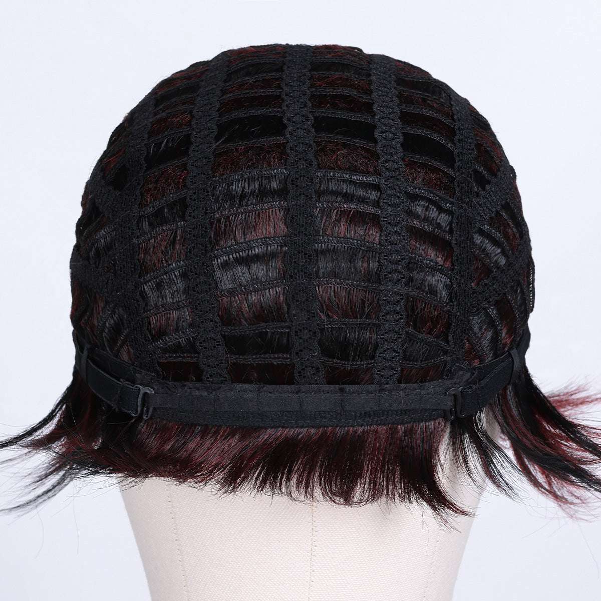 Short Fluffy Wig – Realistic Bob Style, Heat-Resistant Material