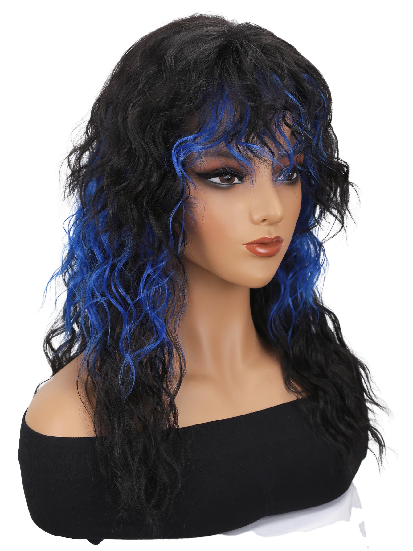 High quality synthetic wigs, up to 12 colors, wholesale as low as 7.9?Suitable for daily wear, beginners, mother's day, Halloween/birthday gifts and party