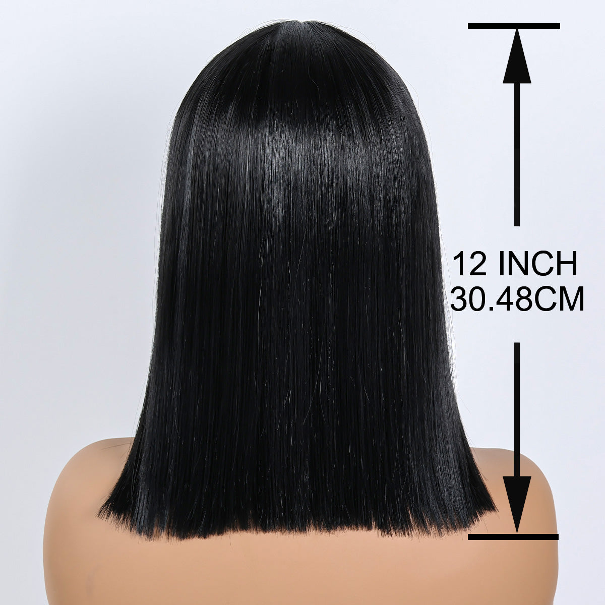 Realistic Bob Wig – Fluffy, Heat-Resistant Fibers with Multi-Color Options