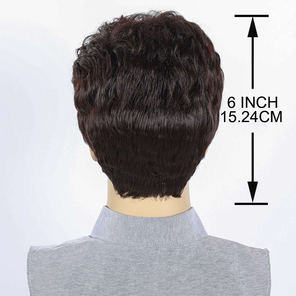 Modern Classic Men's Wig – Heat-Resistant Synthetic Hair, Simple Styling