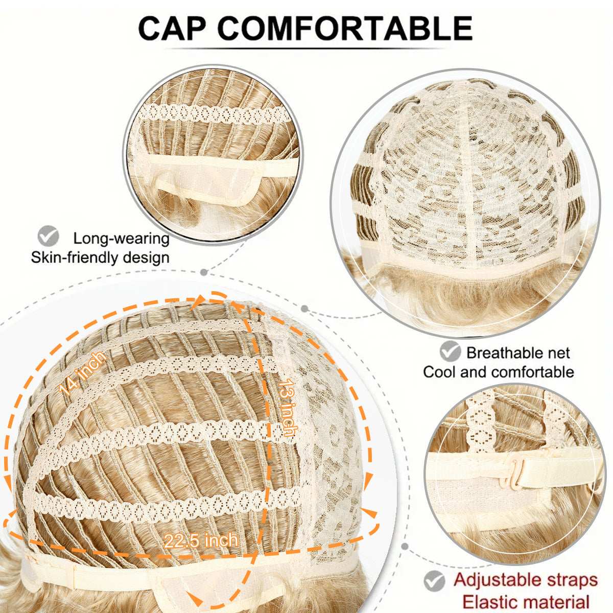 Natural-Looking Short Bob Wig – Heat-Resistant & Fluffy Finish