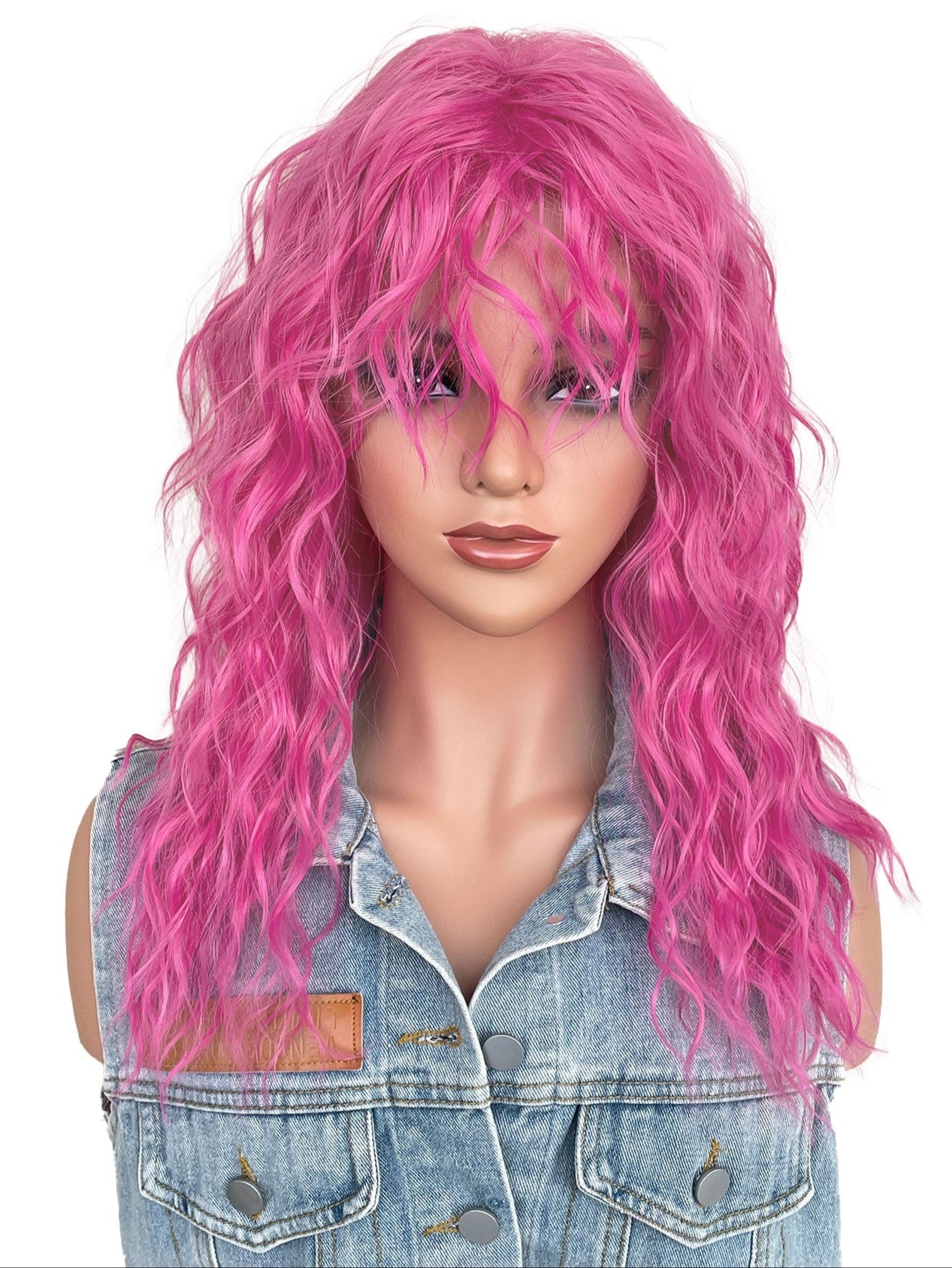 High quality synthetic wigs, up to 12 colors, wholesale as low as 7.9?Suitable for daily wear, beginners, mother's day, Halloween/birthday gifts and party