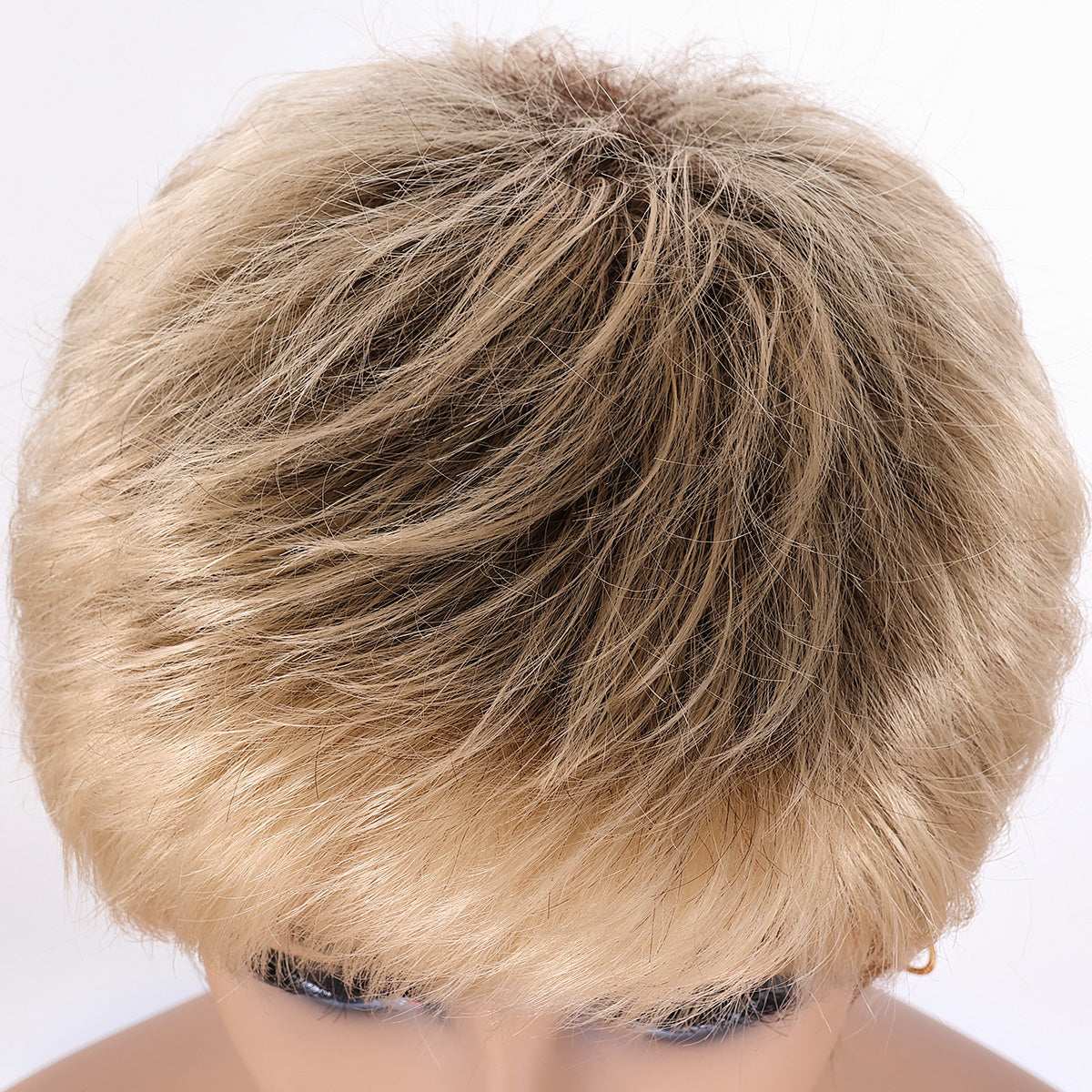 Fluffy Bob Hair Wig – Synthetic Heat-Resistant Fibers for All Looks