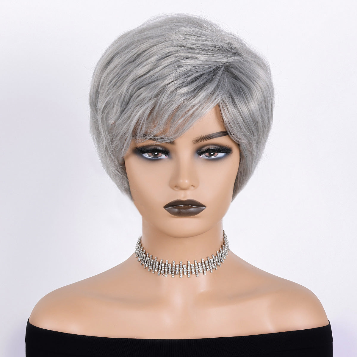 Manufacturer Direct Short Bob Wigs with Super Heat-Resistant Synthetic Hair  Suitable For Daily Party And Festival Wear
