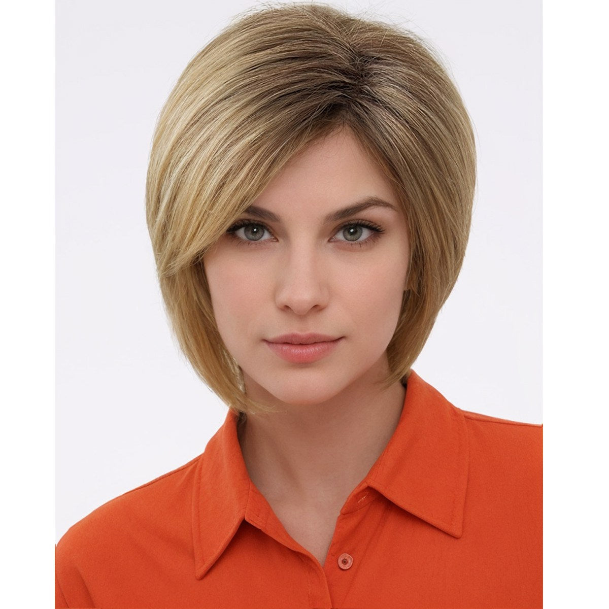 Women's Blonde Bob Wigs Short Curly Synthetic Wig for a Youthful Look