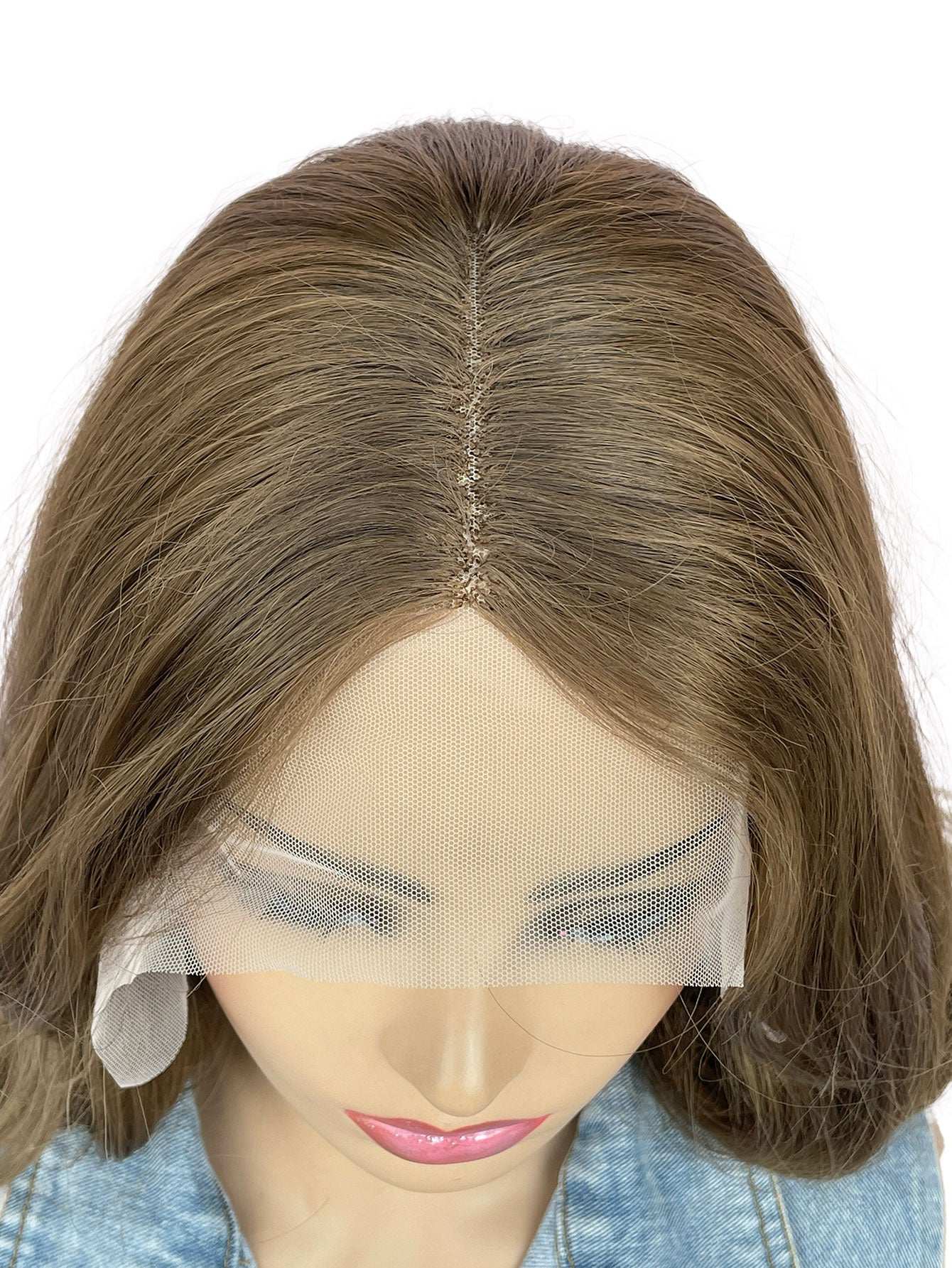 Heat Resistant Fiber Hair Wigs, brown ombre wig 24”, (colour #4/b10),  Daily Cosplay Party