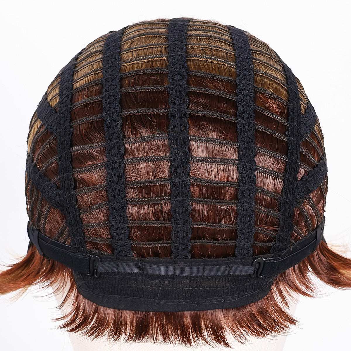 Fluffy Bob Hair Wig – Synthetic Heat-Resistant Fibers for All Looks