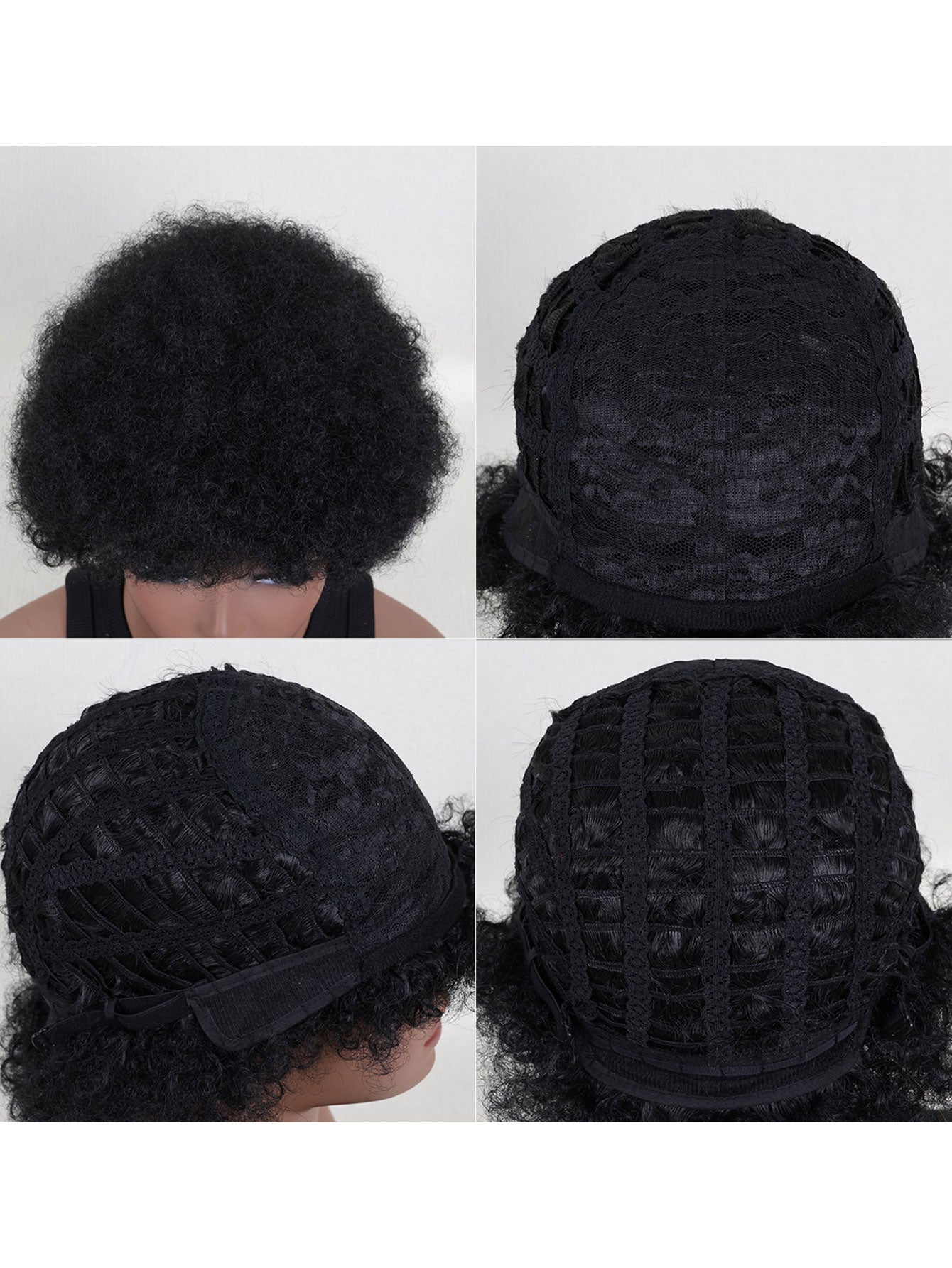 Vibrant Colorful Girls Heat-Resistant Wig -African curly hair High-Quality Synthetic Hair, Wholesale & Retail Available