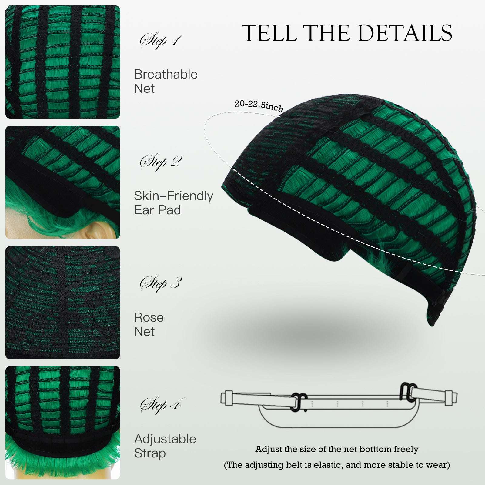 Lightweight & Breathable Men's Wig – Heat-Resistant Synthetic Material