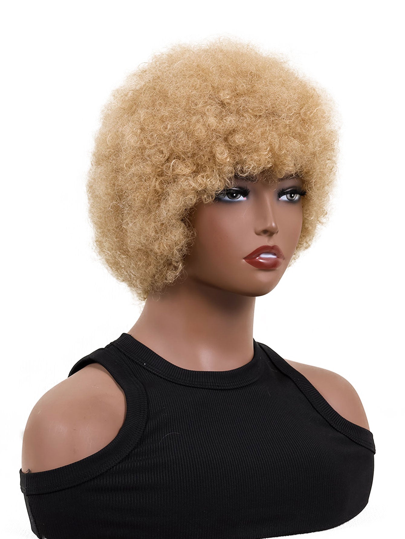 Vibrant Colorful Girls Heat-Resistant Wig -African curly hair High-Quality Synthetic Hair, Wholesale & Retail Available