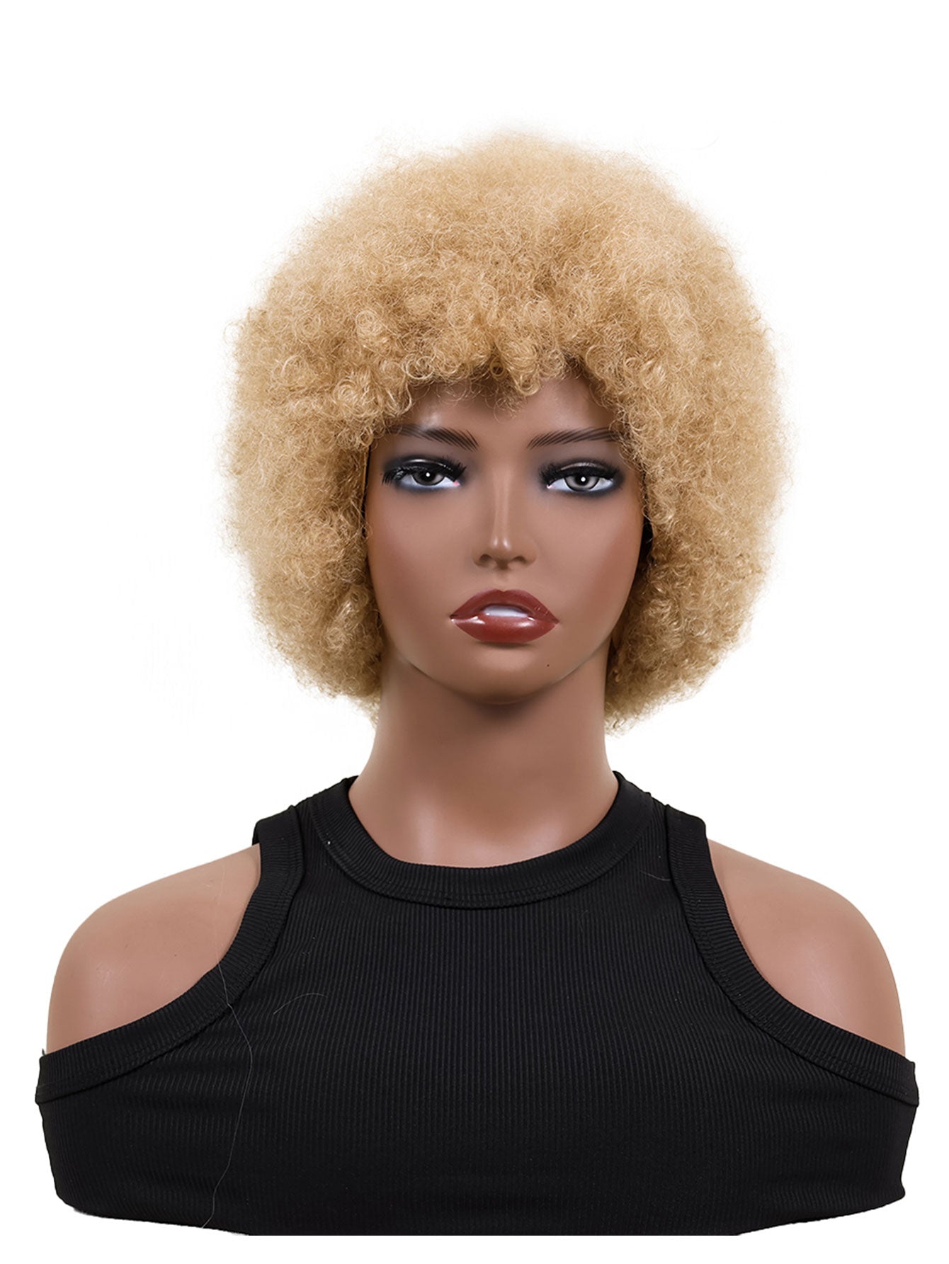 Vibrant Colorful Girls Heat-Resistant Wig -African curly hair High-Quality Synthetic Hair, Wholesale & Retail Available