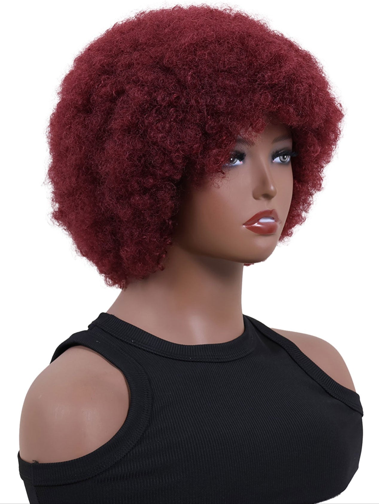 Vibrant Colorful Girls Heat-Resistant Wig -African curly hair High-Quality Synthetic Hair, Wholesale & Retail Available