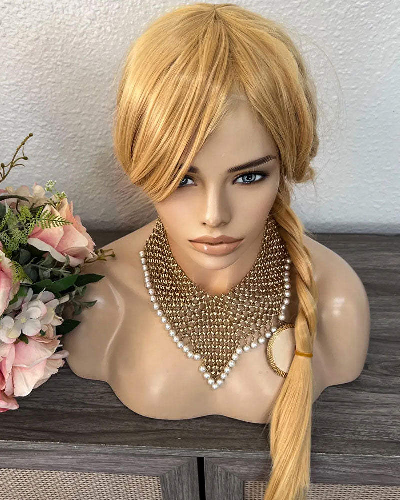 Astrid Wig How to Train Your Dragon Blonde Braid Cosplay