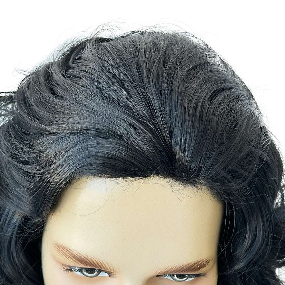 Men's Costume Wig  Fluffy Short Curly Wig for Halloween Cosplay Costume Wig