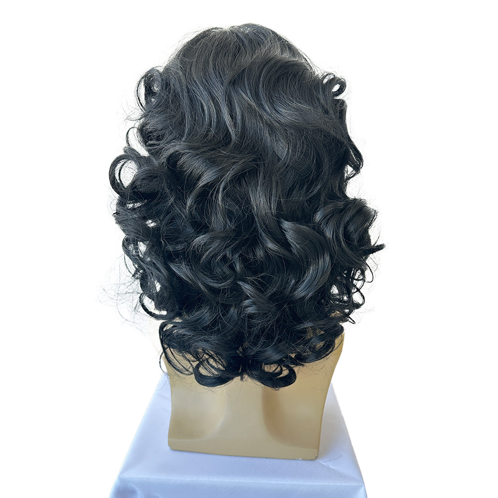 Men's Costume Wig  Fluffy Short Curly Wig for Halloween Cosplay Costume Wig