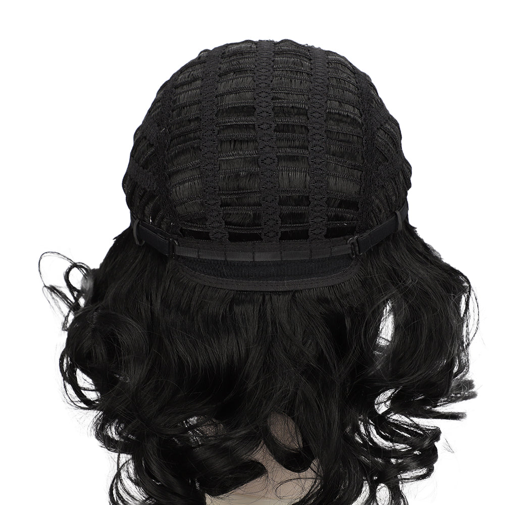 Men's Costume Wig  Fluffy Short Curly Wig for Halloween Cosplay Costume Wig