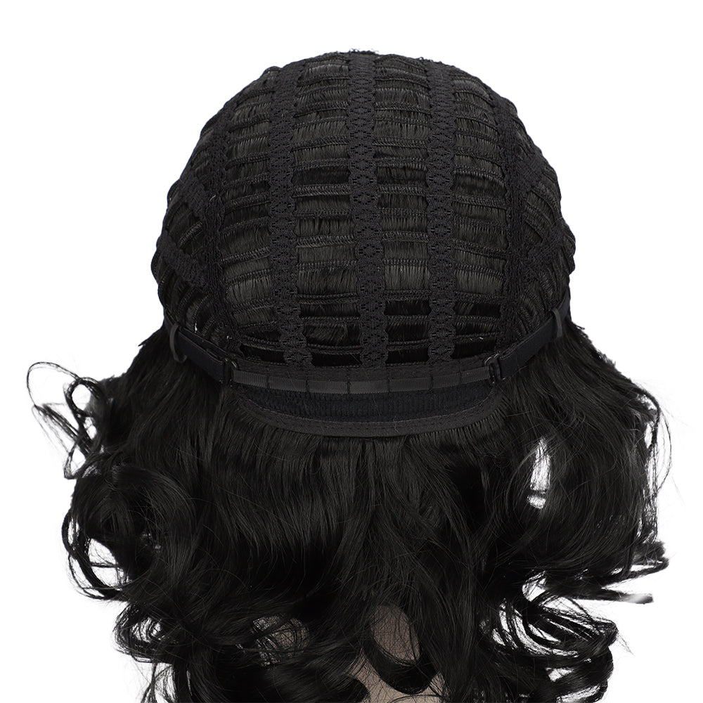 Men's Costume Wig  Fluffy Short Curly Wig for Halloween Cosplay Costume Wig