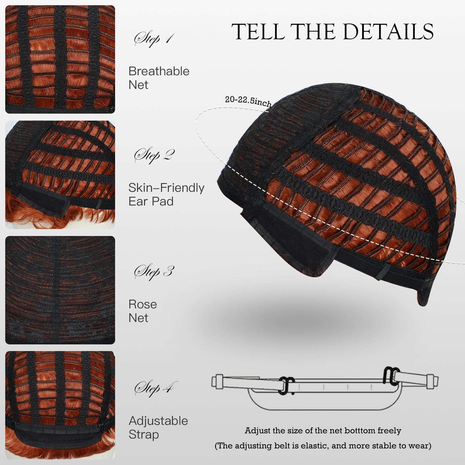 Men's Heat-Resistant Synthetic Wig – Short Natural Look, Curling Iron Safe