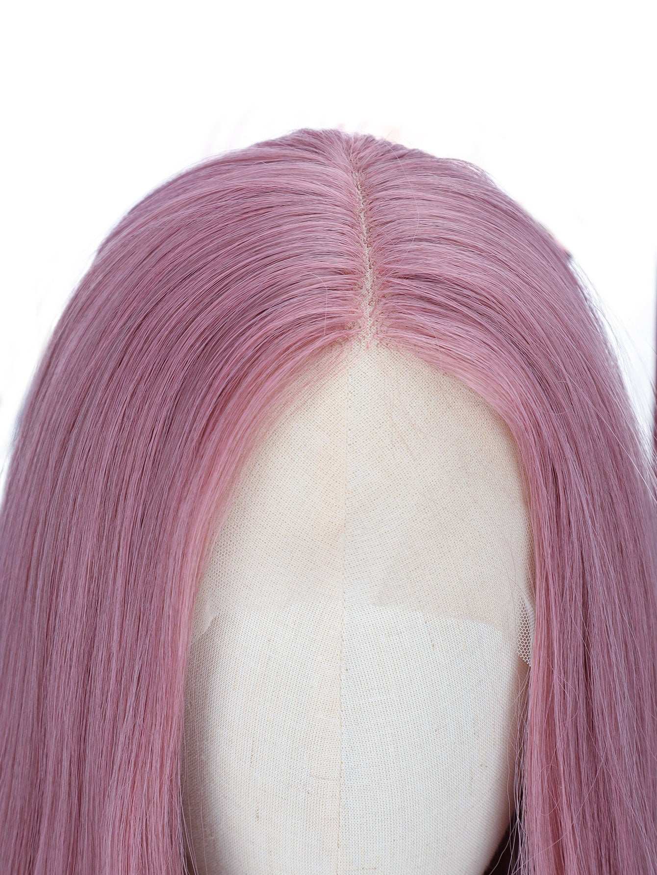 13x4x1 Lace Front Wig - Heat-Resistant Synthetic Hair, Pre-Cut, 200% Density, Wear and Go for Straight Hair