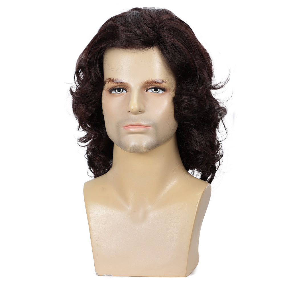 Men's Costume Wig  Fluffy Short Curly Wig for Halloween Cosplay Costume Wig